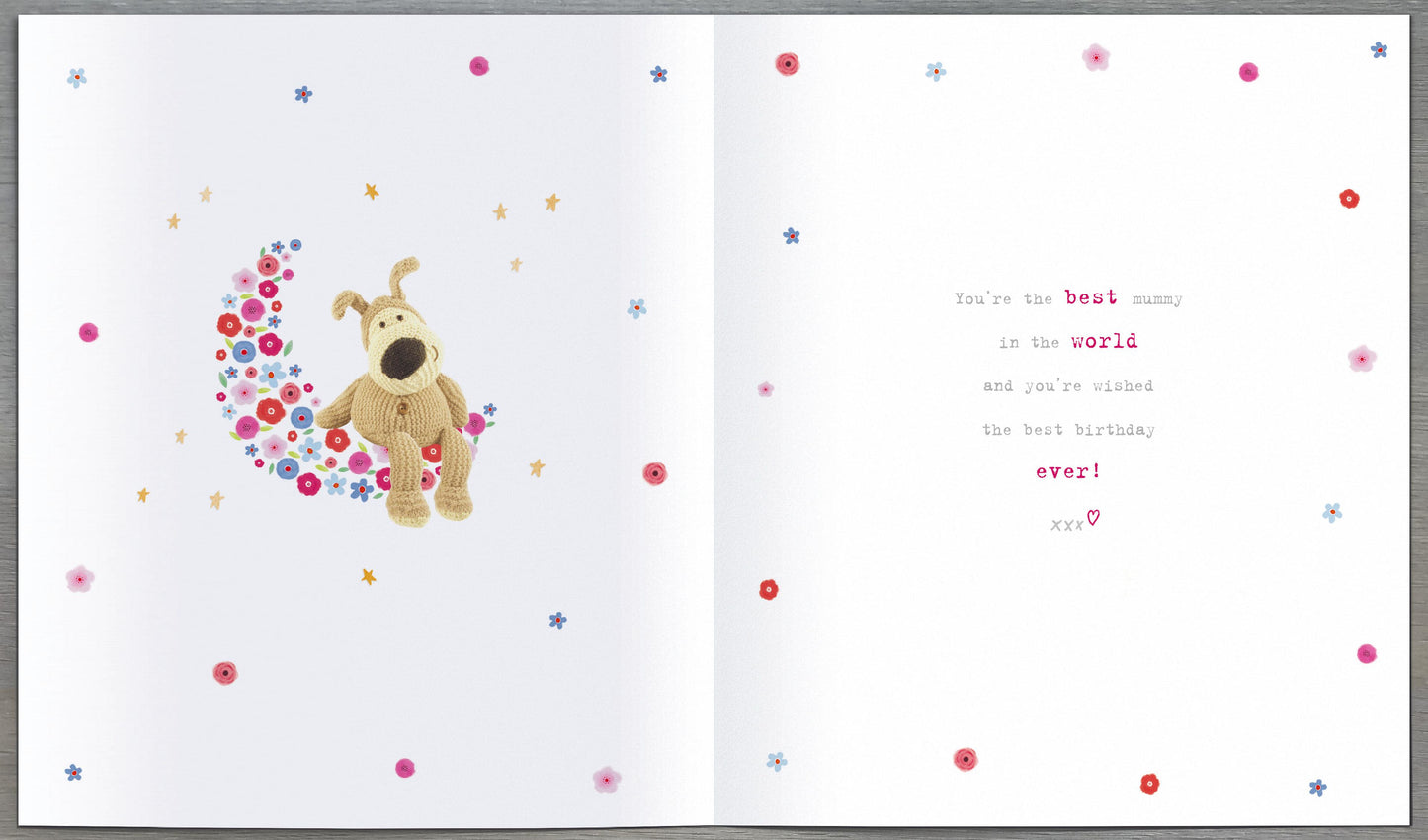 Standard Greeting Cards Birthday Mummy Cute Boofle