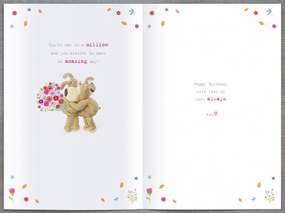 Standard Greeting Cards Birthday Wife Cute Boofle