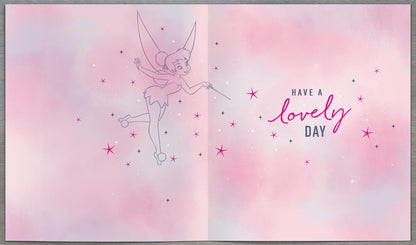Standard Greeting Cards Birthday 5 Year Girl Juvenile Disney Tinkerbell