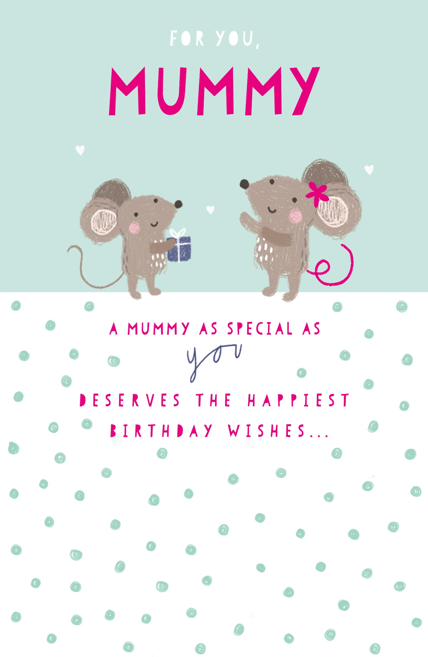 Standard Greeting Cards Birthday Mummy  Best Wishes Core Line