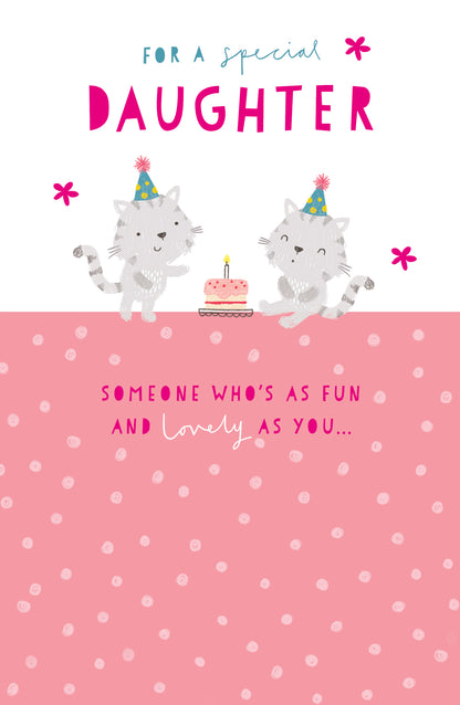Standard Greeting Cards Birthday Daughter  Best Wishes Core Line