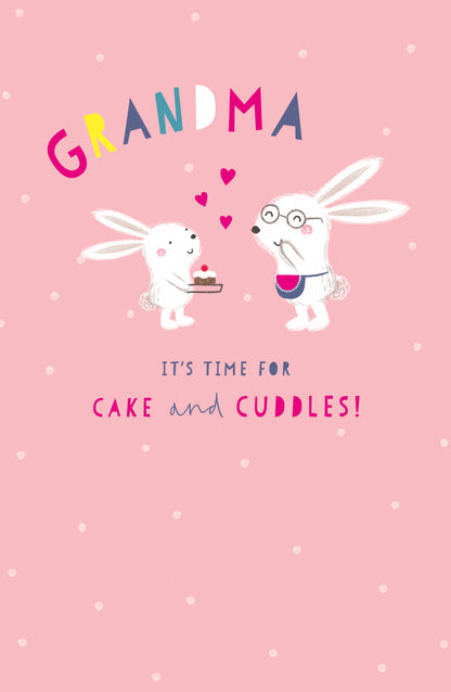 Standard Greeting Cards Birthday Grandma  Best Wishes Core Line