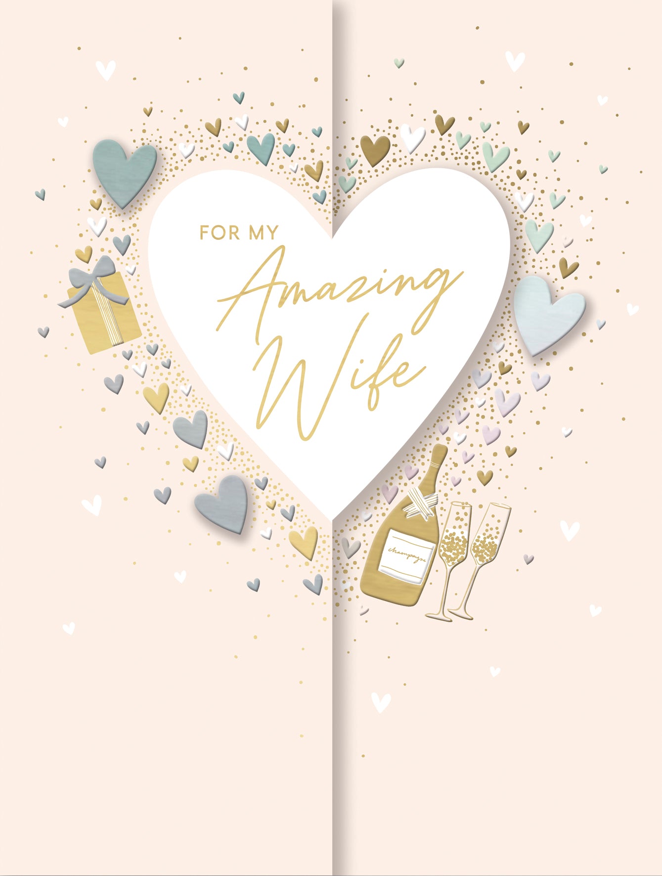 Hand Crafted Greeting Cards Birthday Wife  Gibson Core Line