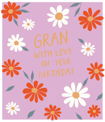 Standard Greeting Cards Birthday Gran  Carlton Core Line