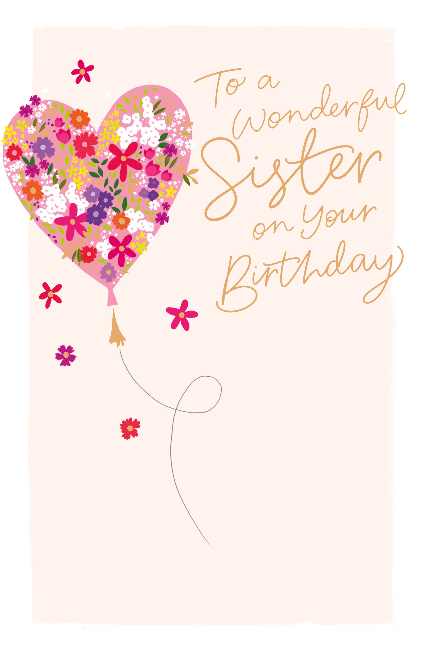 Standard Greeting Cards Birthday Sister  Gibson Core Line