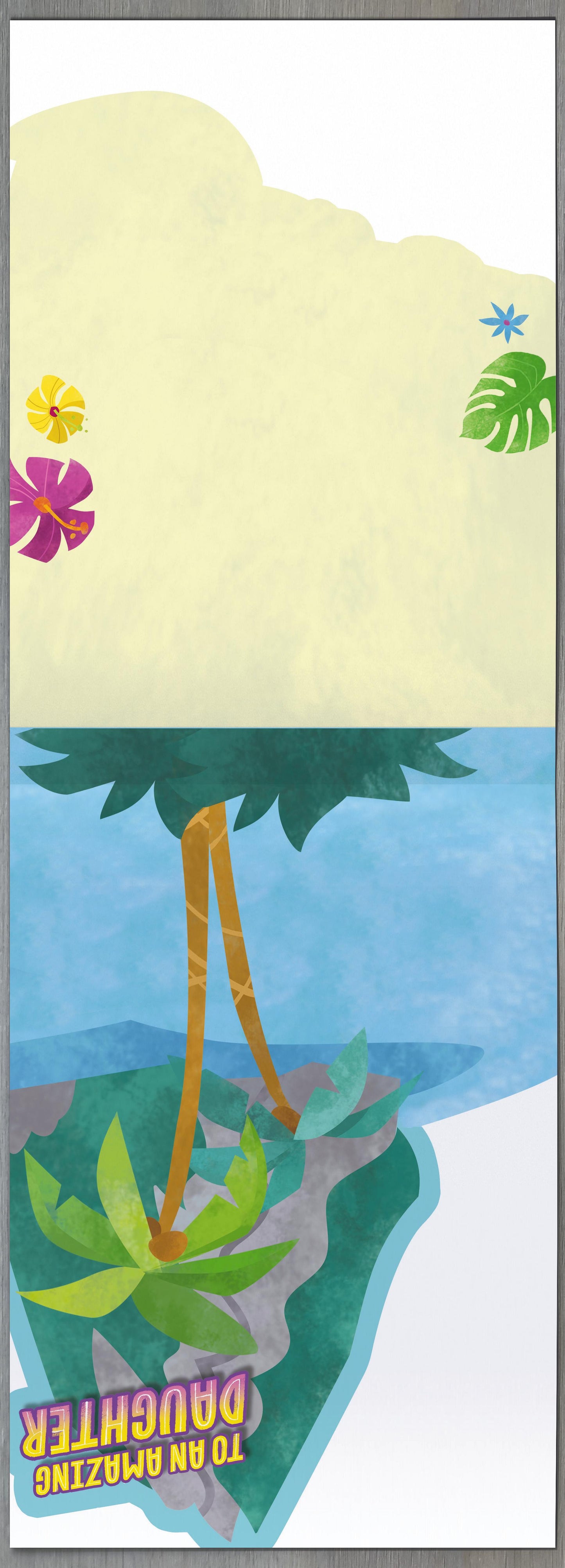 Hand Finished Greeting Cards Birthday Daughter Juvenile Disney Moana