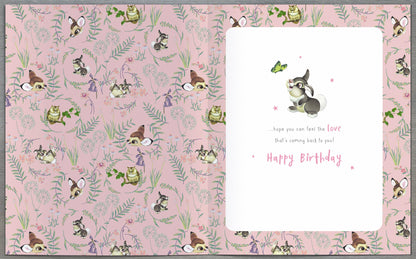 Standard Greeting Cards Birthday Niece 0-6 Juvenile Disney Classics