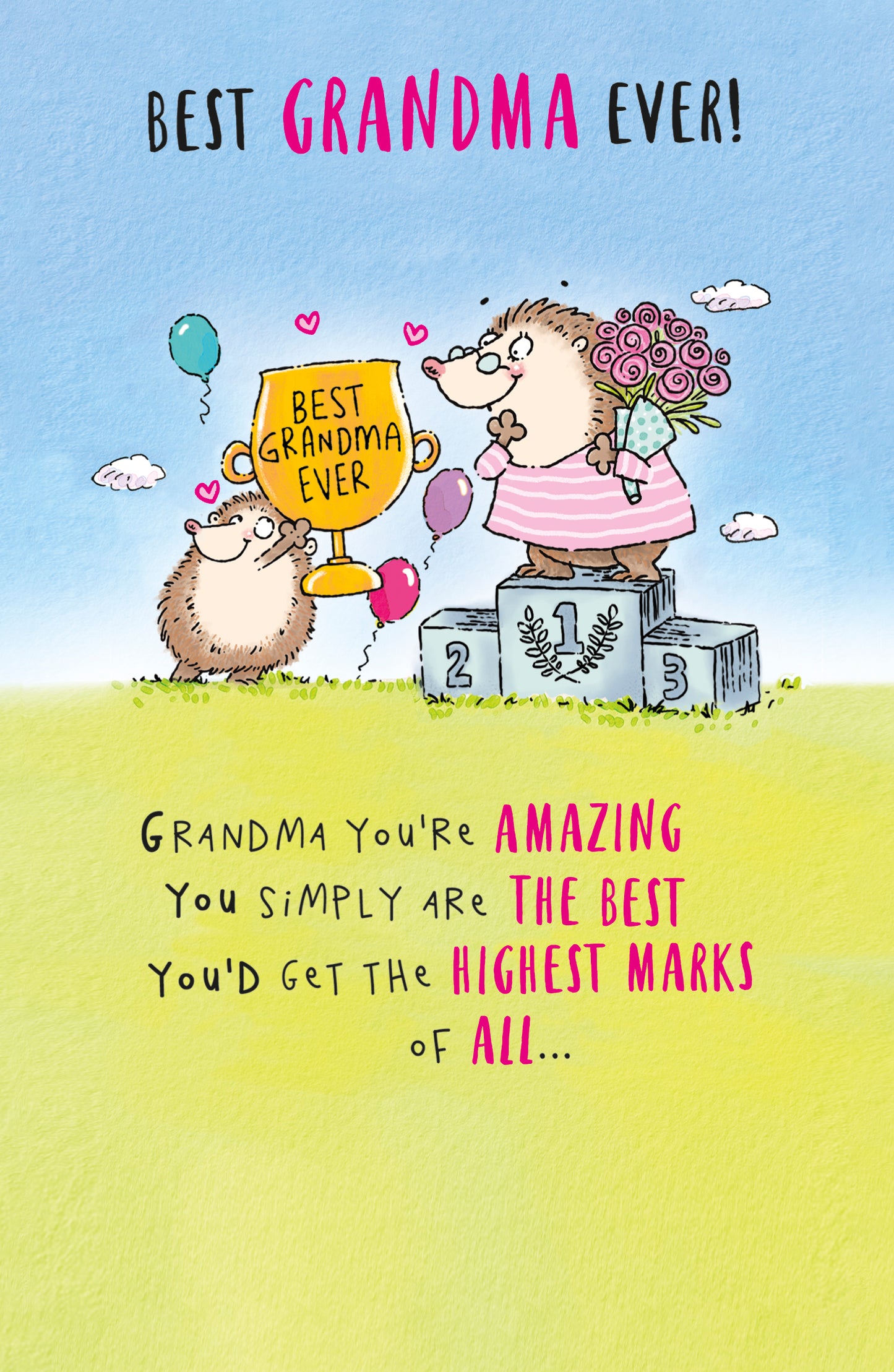 Standard Greeting Cards Birthday Grandma Hum Giggles