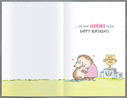 Standard Greeting Cards Birthday Grandma Hum Giggles