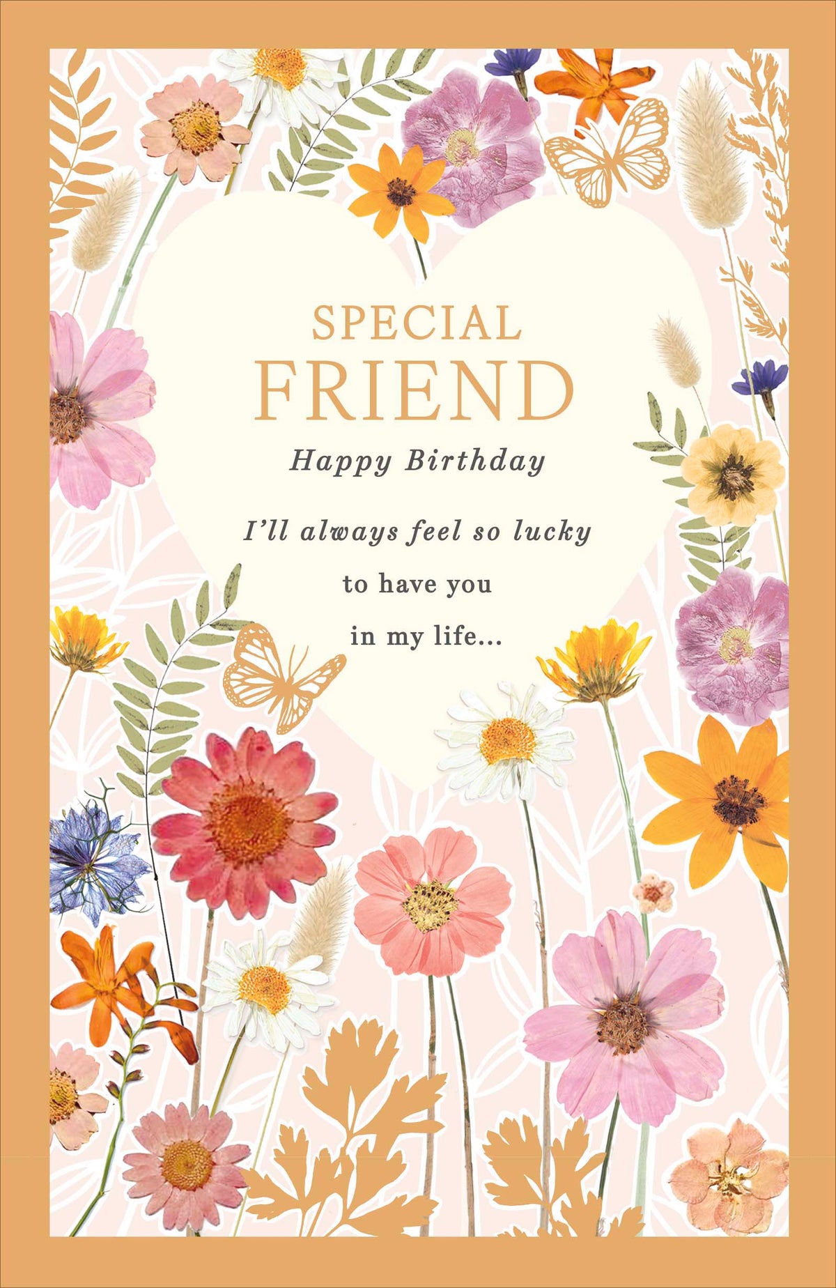 Standard Greeting Cards Birthday Special Friend  Gibson Core Line