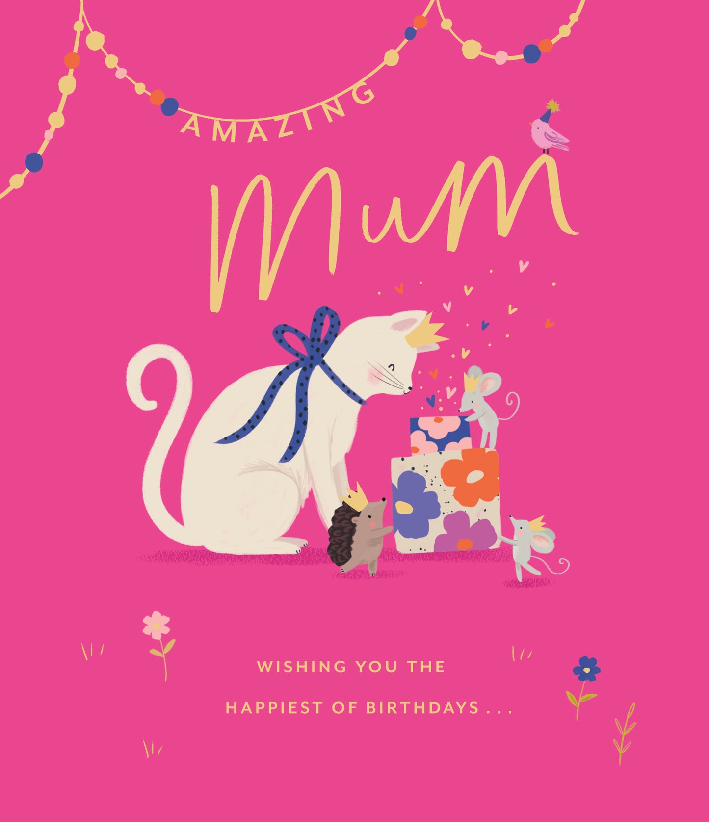 Standard Greeting Cards Birthday Mum Cute Carlton Core Line