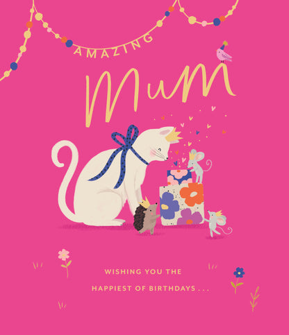 Standard Greeting Cards Birthday Mum Cute Carlton Core Line