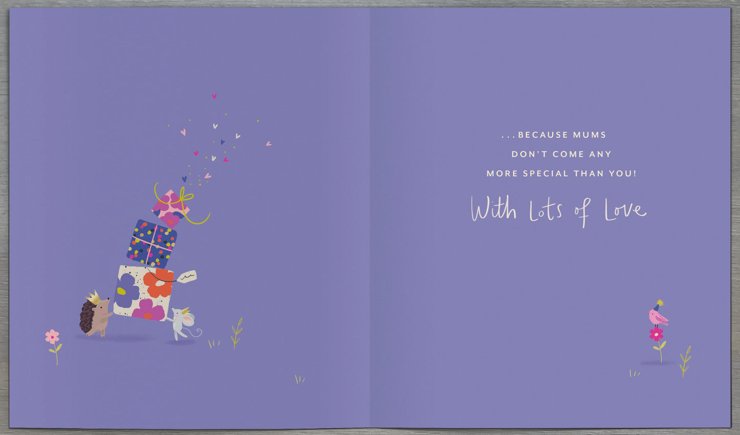 Standard Greeting Cards Birthday Mum Cute Carlton Core Line