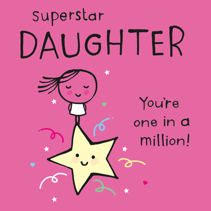 Standard Greeting Cards Birthday Daughter Cute Benny