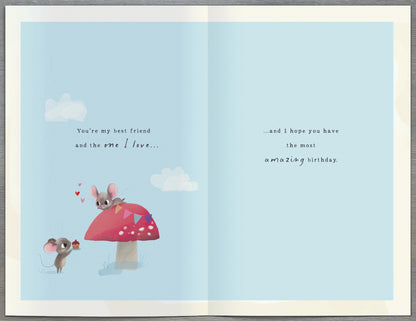 Standard Greeting Cards Birthday One I Love Cute Carlton Core Line