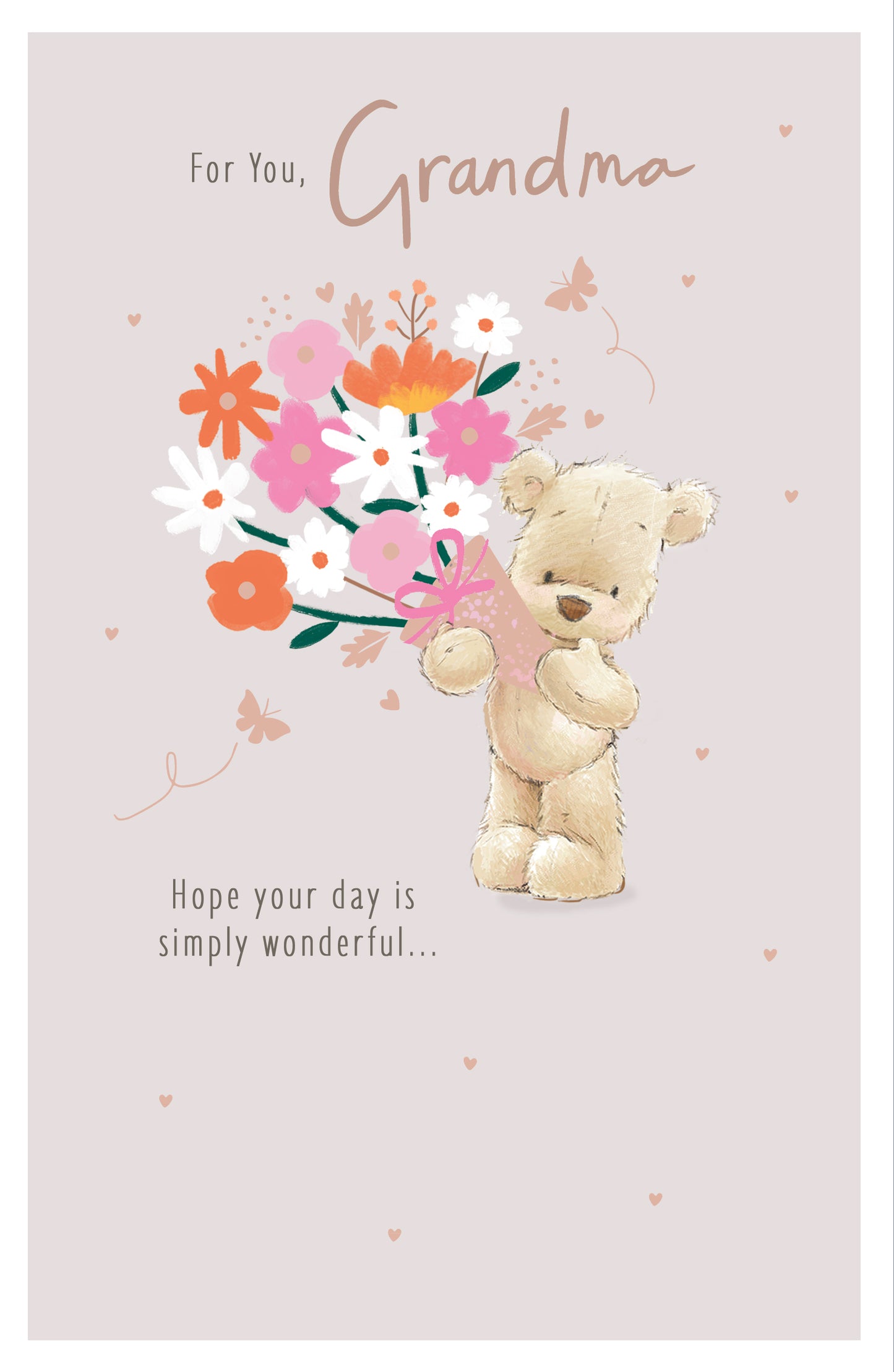 Standard Greeting Cards Birthday Grandma Cute Nutmeg