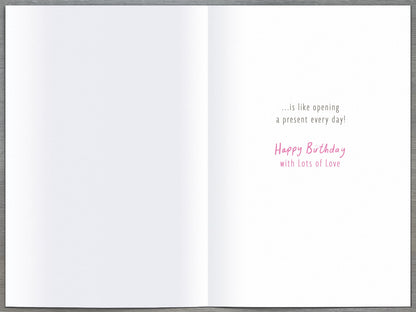 Standard Greeting Cards Birthday Granddaughter Cute Nutmeg