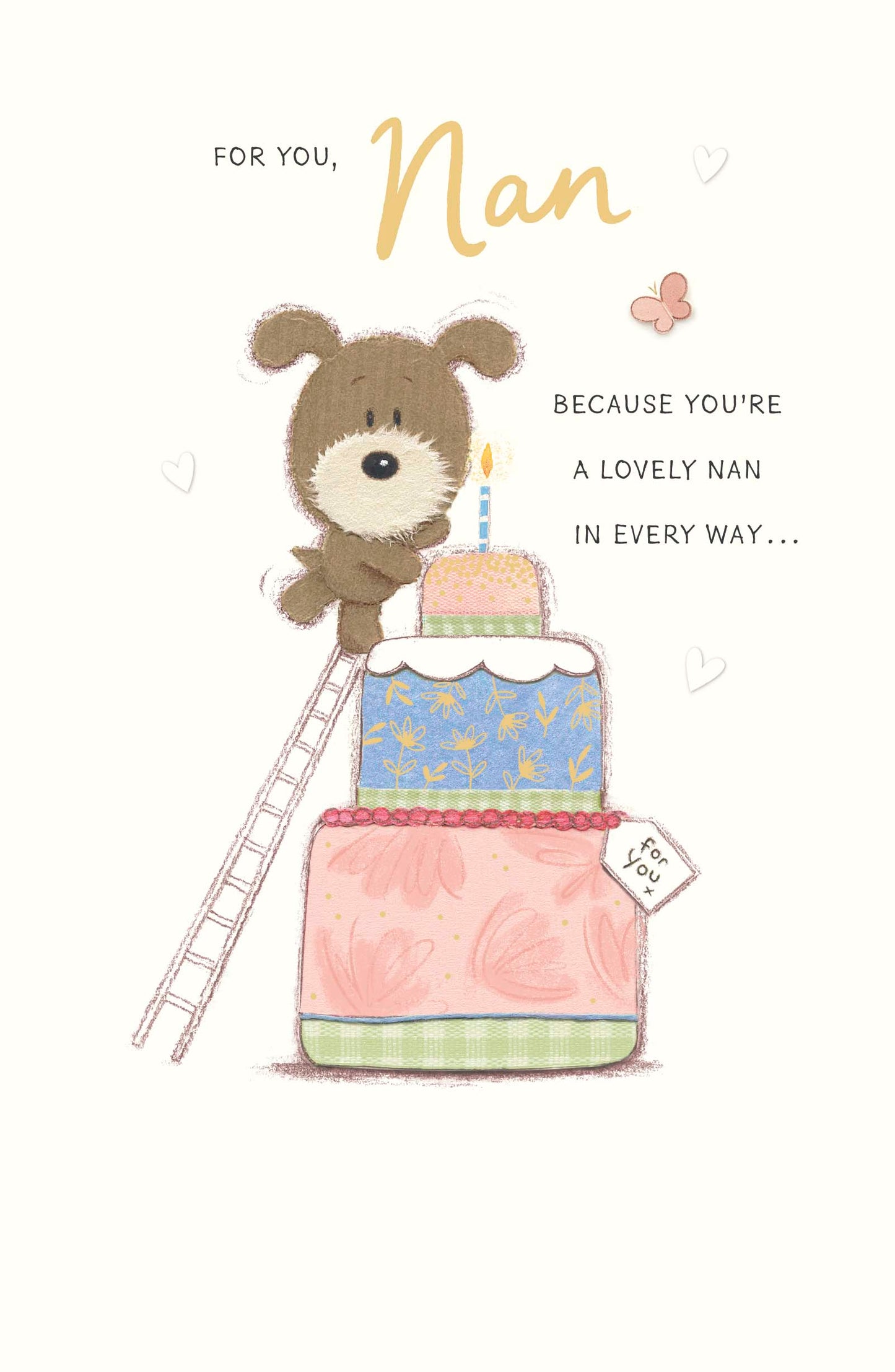 Standard Greeting Cards Birthday Nan Cute Lots of Woof