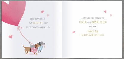 Standard Greeting Cards Birthday Wife  Carlton Core Line