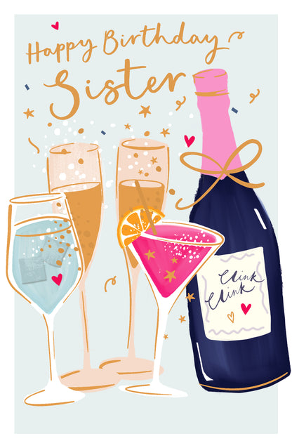 Standard Greeting Cards Birthday Sister  Simply Traditional