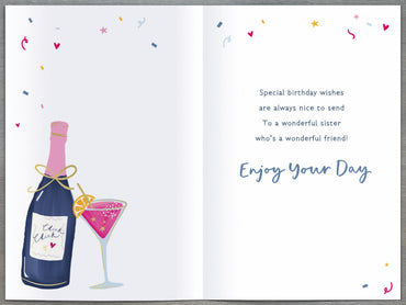 Standard Greeting Cards Birthday Sister  Simply Traditional