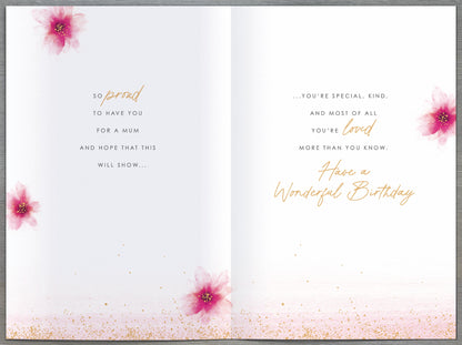 Standard Greeting Cards Birthday Mum  Beautiful Ladies