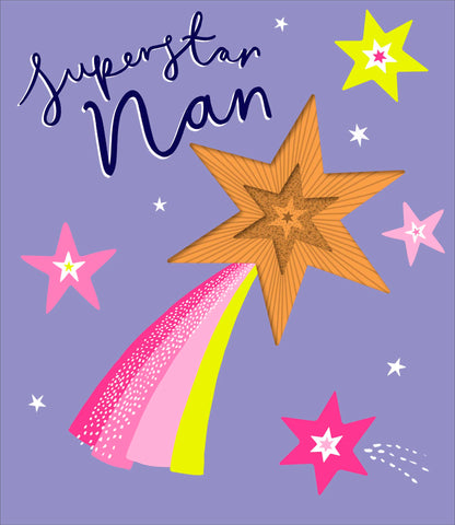 Standard Greeting Cards Birthday Nan  Carlton Core Line