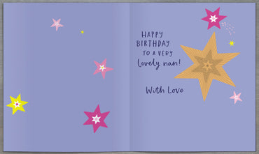 Standard Greeting Cards Birthday Nan  Carlton Core Line