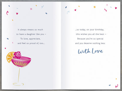 Standard Greeting Cards Birthday Daughter  Simply Traditional