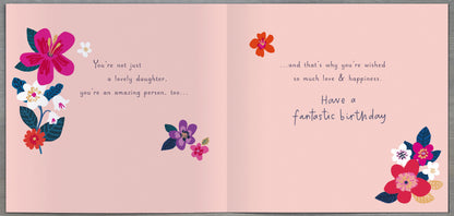 Standard Greeting Cards Birthday Daughter  Carlton Core Line