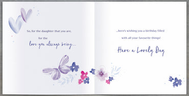 Standard Greeting Cards Birthday Daughter  Gibson Core Line
