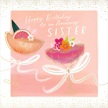 Standard Greeting Cards Birthday Sister  Carlton Core Line