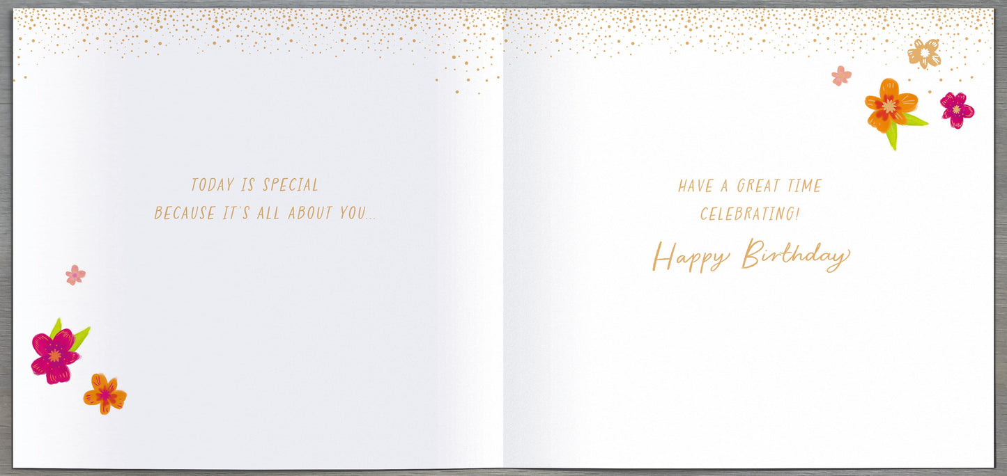 Standard Greeting Cards Birthday Sister  Carlton Core Line