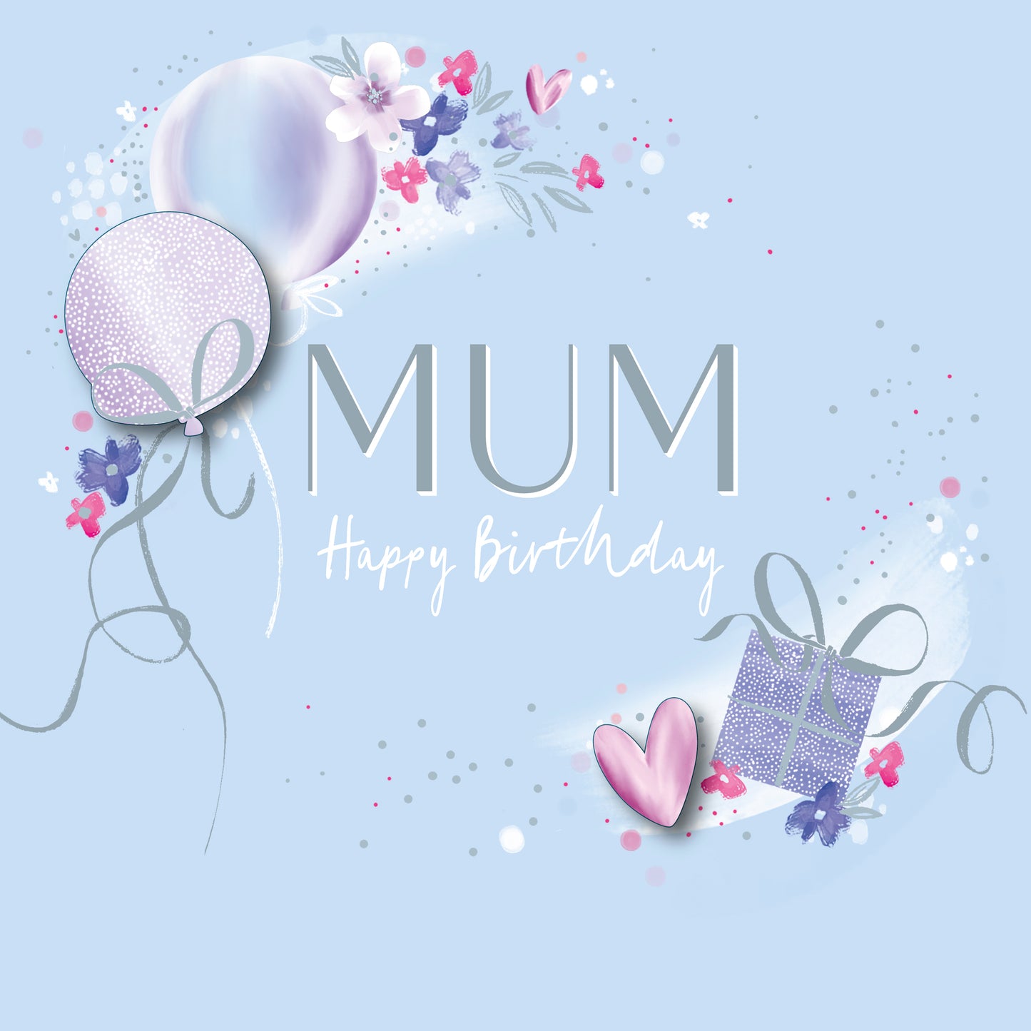 Standard Greeting Cards Birthday Mum  Gibson Core Line