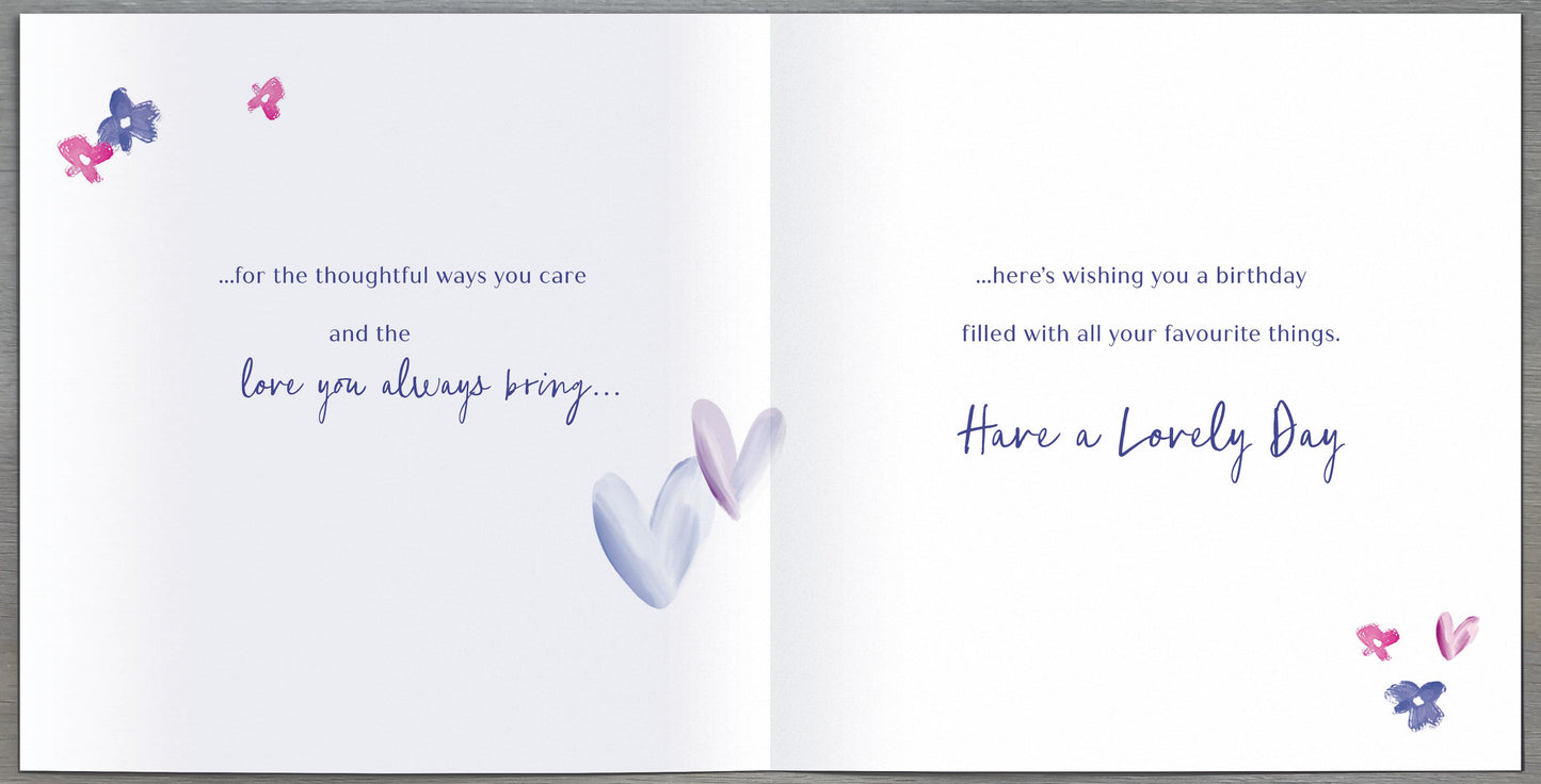Standard Greeting Cards Birthday Mum  Gibson Core Line