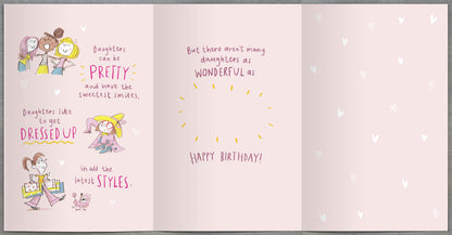 Standard Greeting Cards Birthday Daughter Hum Hanson Core Line