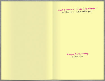 Standard Greeting Cards Anniversary On Our Hum Hanson Core Line