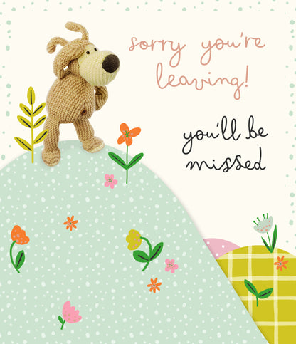 Standard Greeting Cards Sorry You're Leaving Cute Boofle