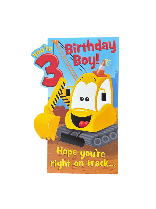 UKG Birthday 3 Year Boy Juv