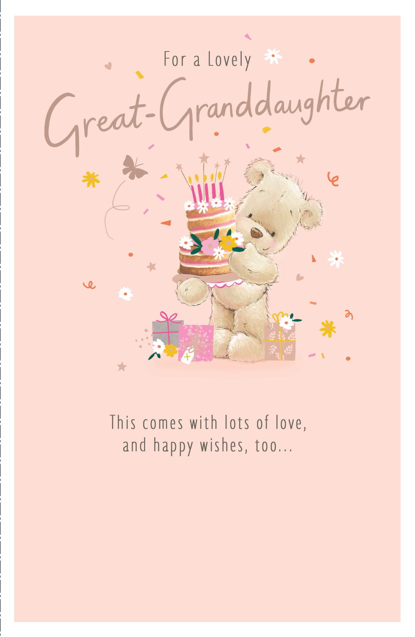 Standard Greeting Cards Birthday Gt Granddaughter  Nutmeg