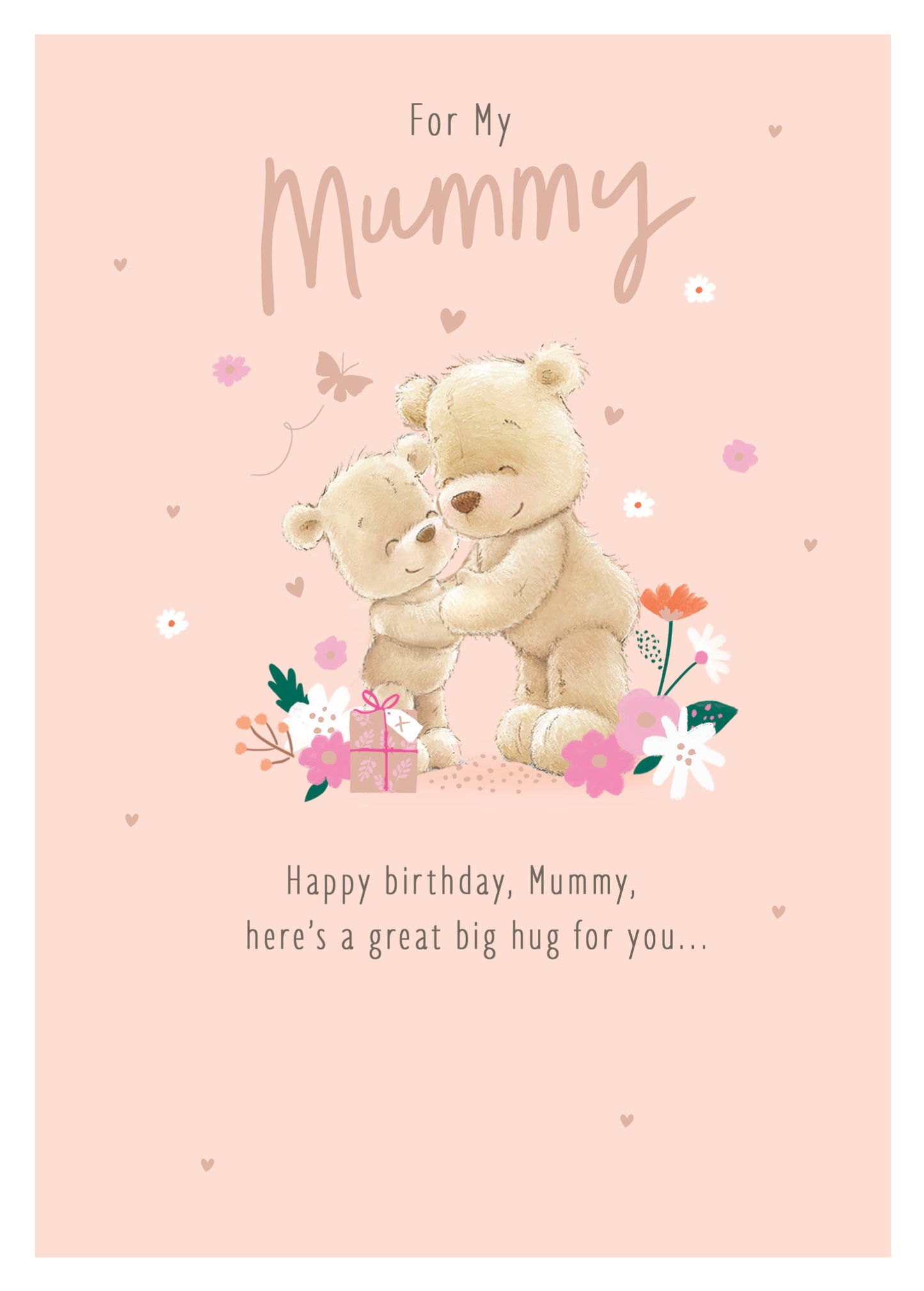 Standard Greeting Cards Birthday Mummy Cute Nutmeg