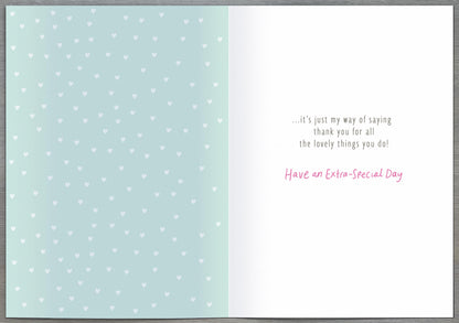 Standard Greeting Cards Birthday Mummy Cute Nutmeg