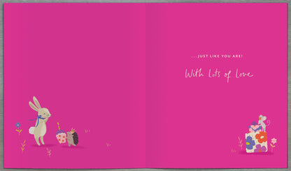 Standard Greeting Cards Birthday Granddaughter Cute Carlton Core Line