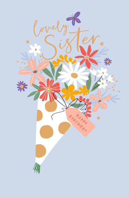 Standard Greeting Cards Birthday Sister  Gibson Core Line