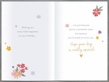 Standard Greeting Cards Birthday Sister  Gibson Core Line