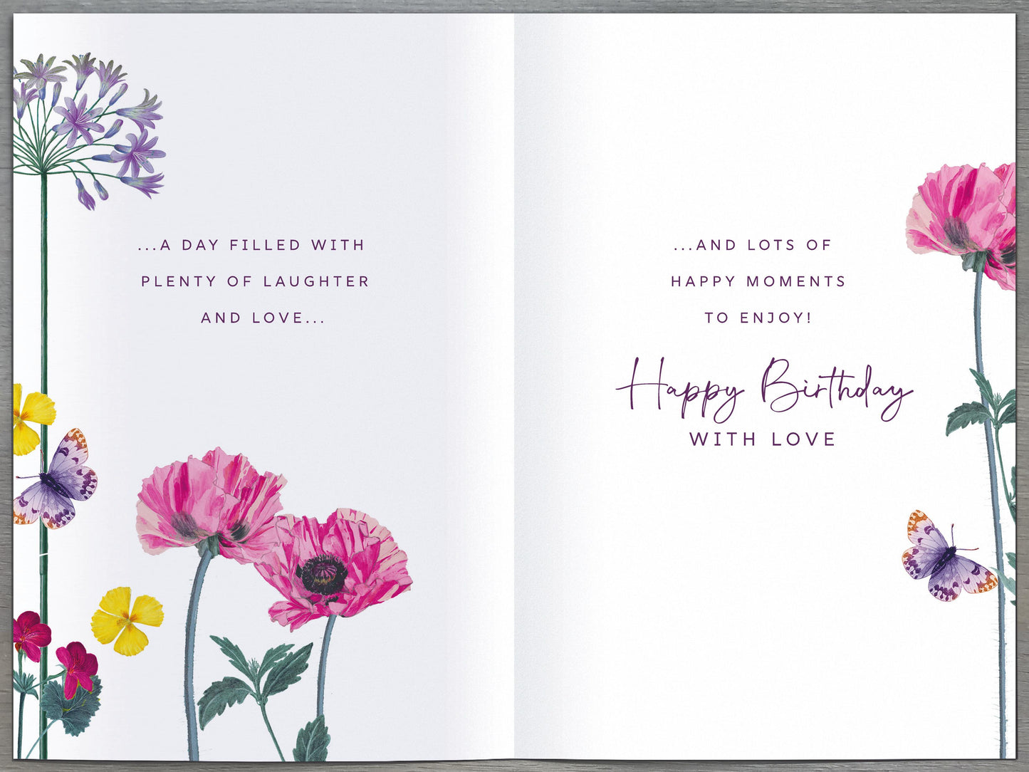 Hand Finished Greeting Cards Birthday Grandma  Royal Horticultural Society