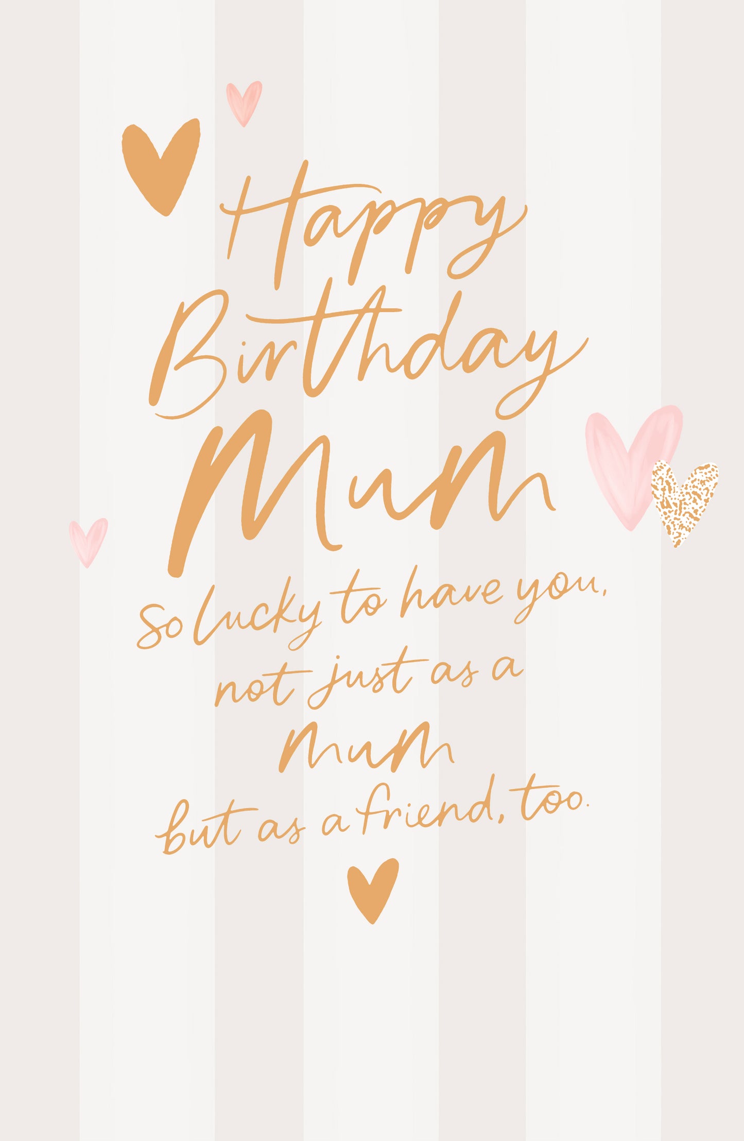 Standard Greeting Cards Birthday Mum  Gibson Core Line