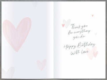 Standard Greeting Cards Birthday Mum  Gibson Core Line
