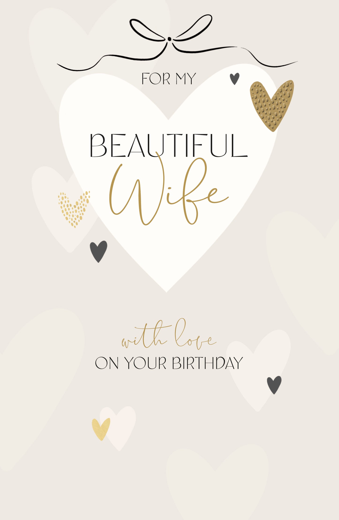 Standard Greeting Cards Birthday Wife  Gibson Core Line