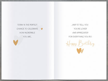 Standard Greeting Cards Birthday Wife  Gibson Core Line